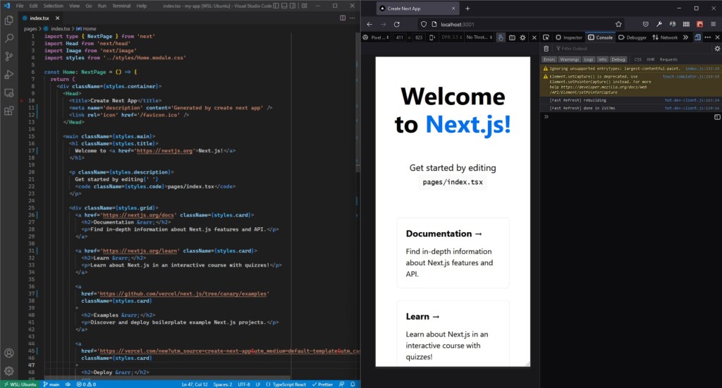 Welcome to Next.js